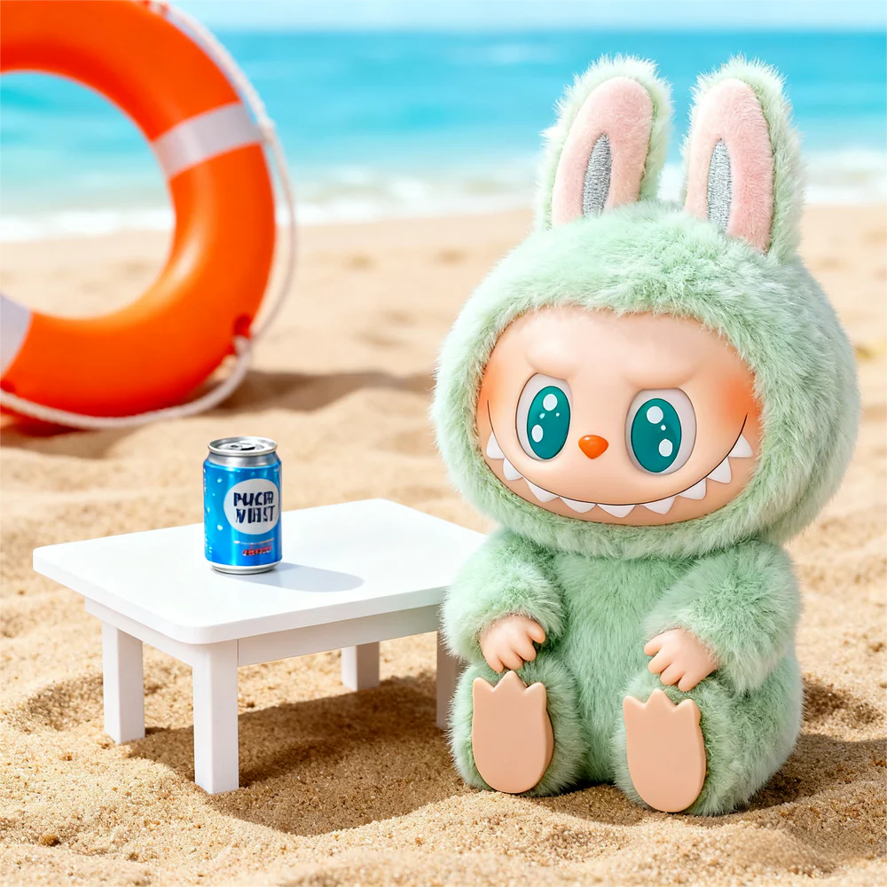 【THE MONSTERS】Sitting Cuties! Vinyl Plush Blind Box | Trendy Toy Decoration · Sitting Figurine Collection · Surprise Unboxing—QUQU