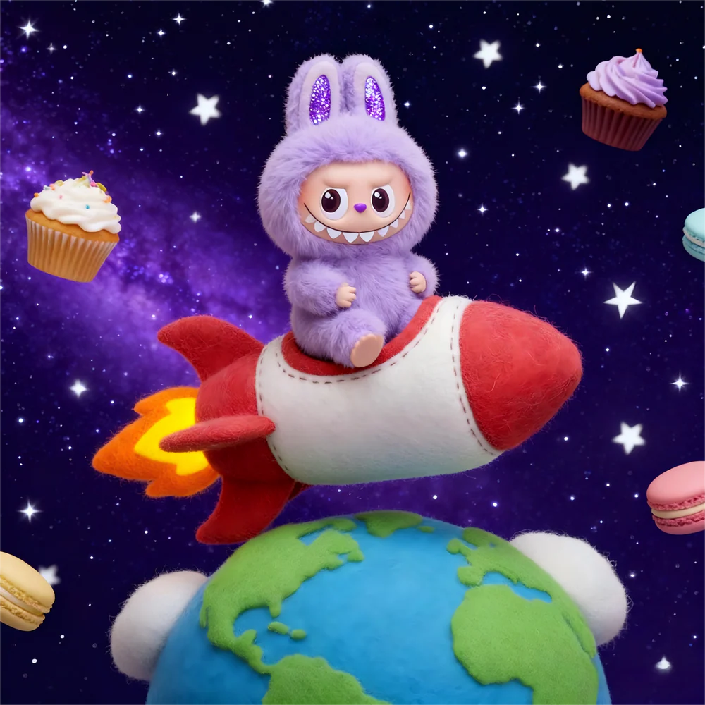 【THE MONSTERS】Love Pin Series! Vinyl Plush Pendant Blind Box | Trendy Toy Accessory · Loving Cutie Collection · Surprise Unboxing—Character M