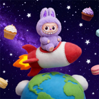 【THE MONSTERS】Love Pin Series! Vinyl Plush Pendant Blind Box | Trendy Toy Accessory · Loving Cutie Collection · Surprise Unboxing—Character M