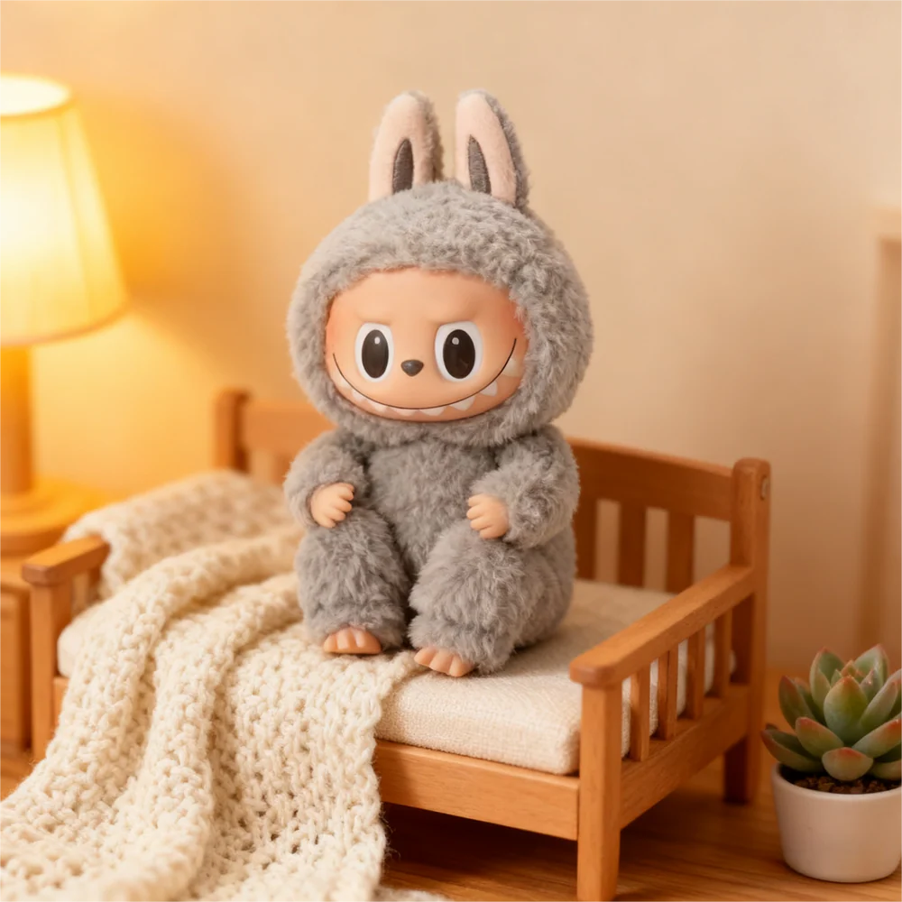 【THE MONSTERS】Cute Macaron Color Series Vinyl Face Blind Box | Trendy Toy Collection · Surprise Unboxing—Sesame Bean