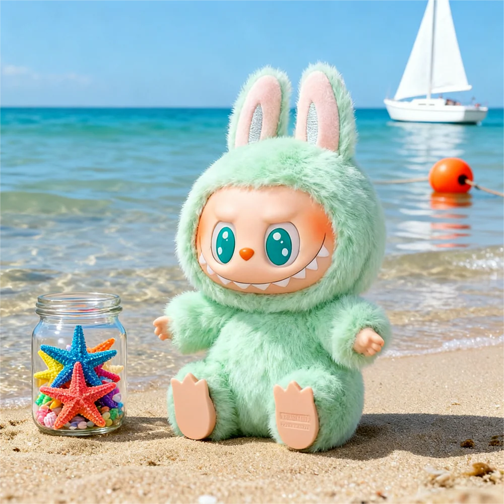 【THE MONSTERS】Sitting Cuties! Vinyl Plush Blind Box | Trendy Toy Decoration · Sitting Figurine Collection · Surprise Unboxing—QUQU