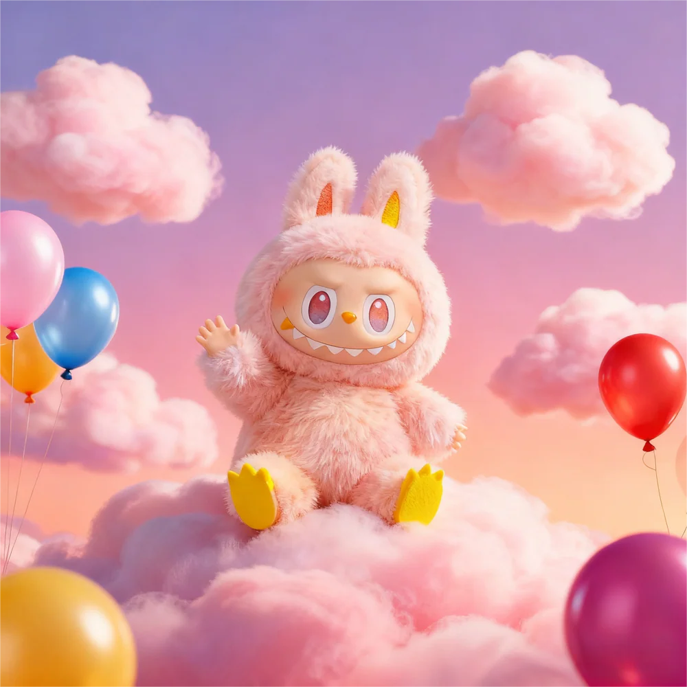 【THE MONSTERS】Big into Energy Series! Vinyl Plush Pendant Blind Box | Trendy Toy Charm · Energetic Cutie Collection · Surprise Unboxing—HAPPINESS