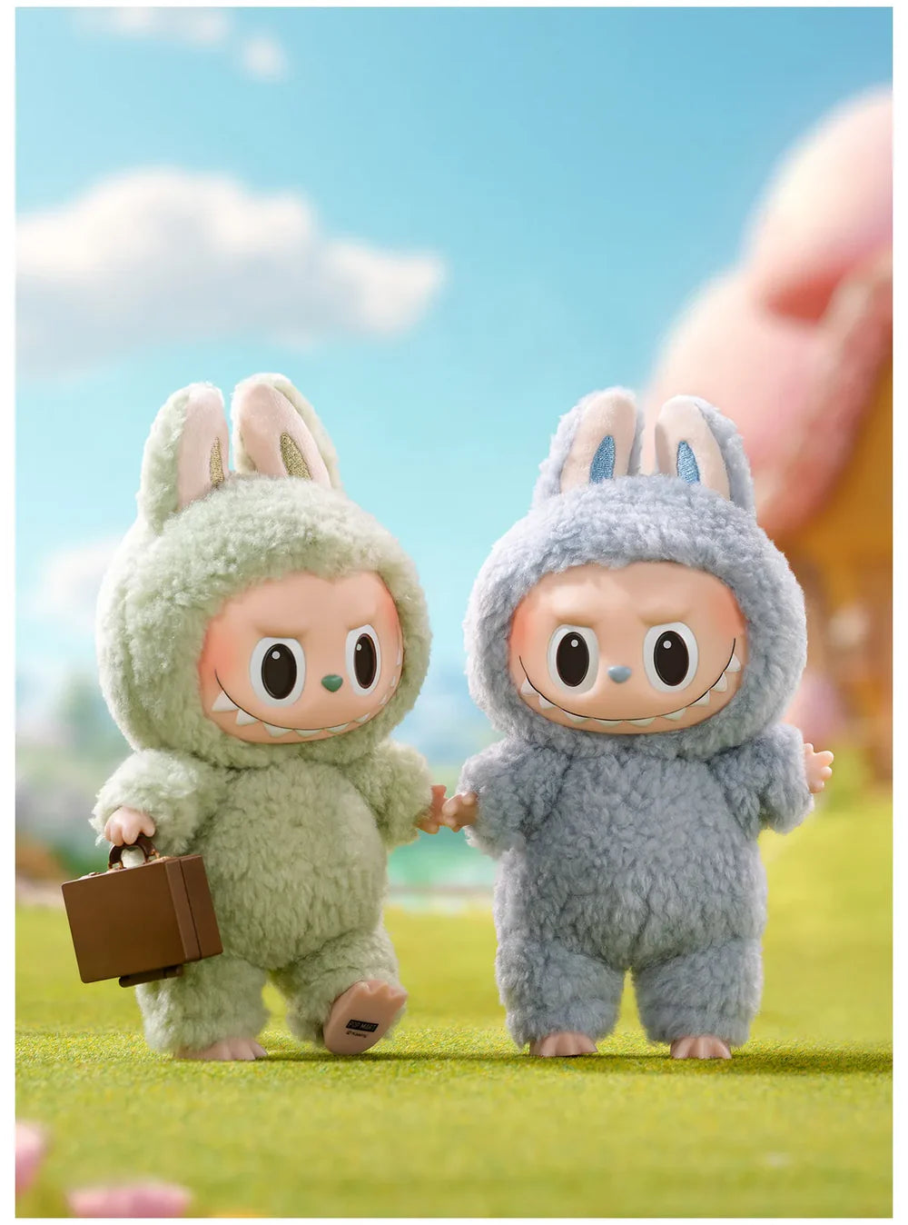 【THE MONSTERS】Cute Macaron Color Series Vinyl Face Blind Box | Trendy Toy Collection · Surprise Unboxing—Sea Salt Coconut