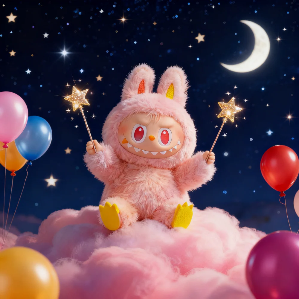 【THE MONSTERS】Big into Energy Series! Vinyl Plush Pendant Blind Box | Trendy Toy Charm · Energetic Cutie Collection · Surprise Unboxing—HAPPINESS