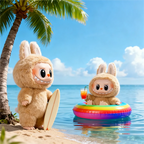 【THE MONSTERS】Sitting Cuties! Vinyl Plush Blind Box | Trendy Toy Decoration · Sitting Figurine Collection · Surprise Unboxing—BABA