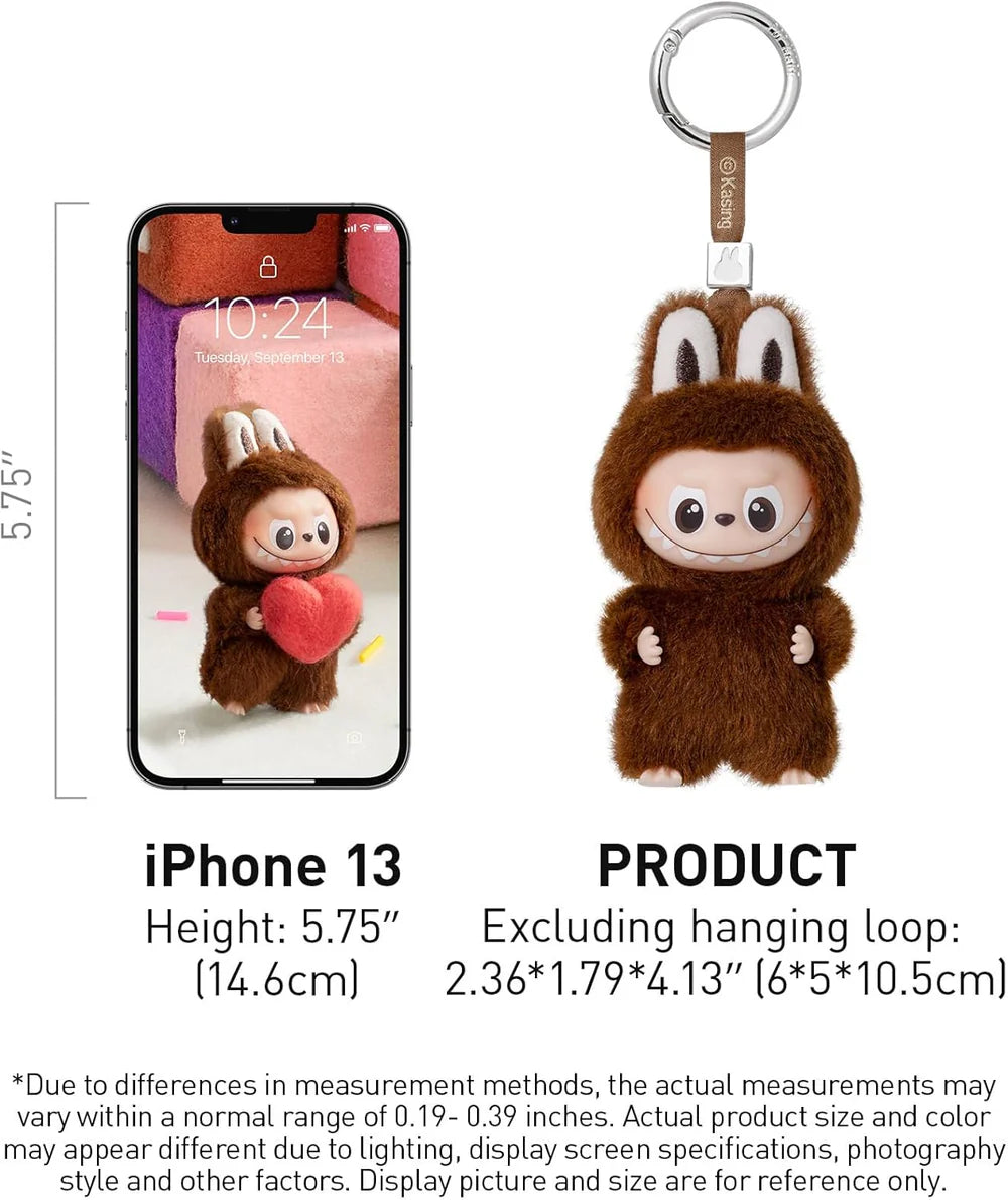 POP MART The Monster PIN for Love Series - Vinyl Plush Pendant Blind Box (AM), Labubu Collectible Toys, Holiday Birthday Gifts for Girls and Boys