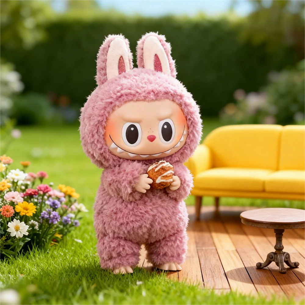 【THE MONSTERS】Cute Macaron Color Series Vinyl Face Blind Box | Trendy Toy Collection · Surprise Unboxing—Lychee Berry