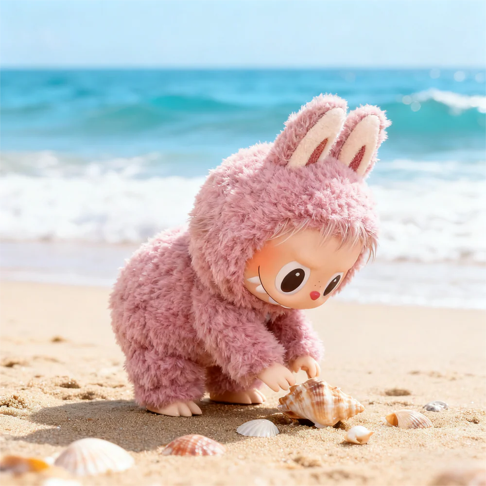 【THE MONSTERS】Cute Macaron Color Series Vinyl Face Blind Box | Trendy Toy Collection · Surprise Unboxing—Lychee Berry