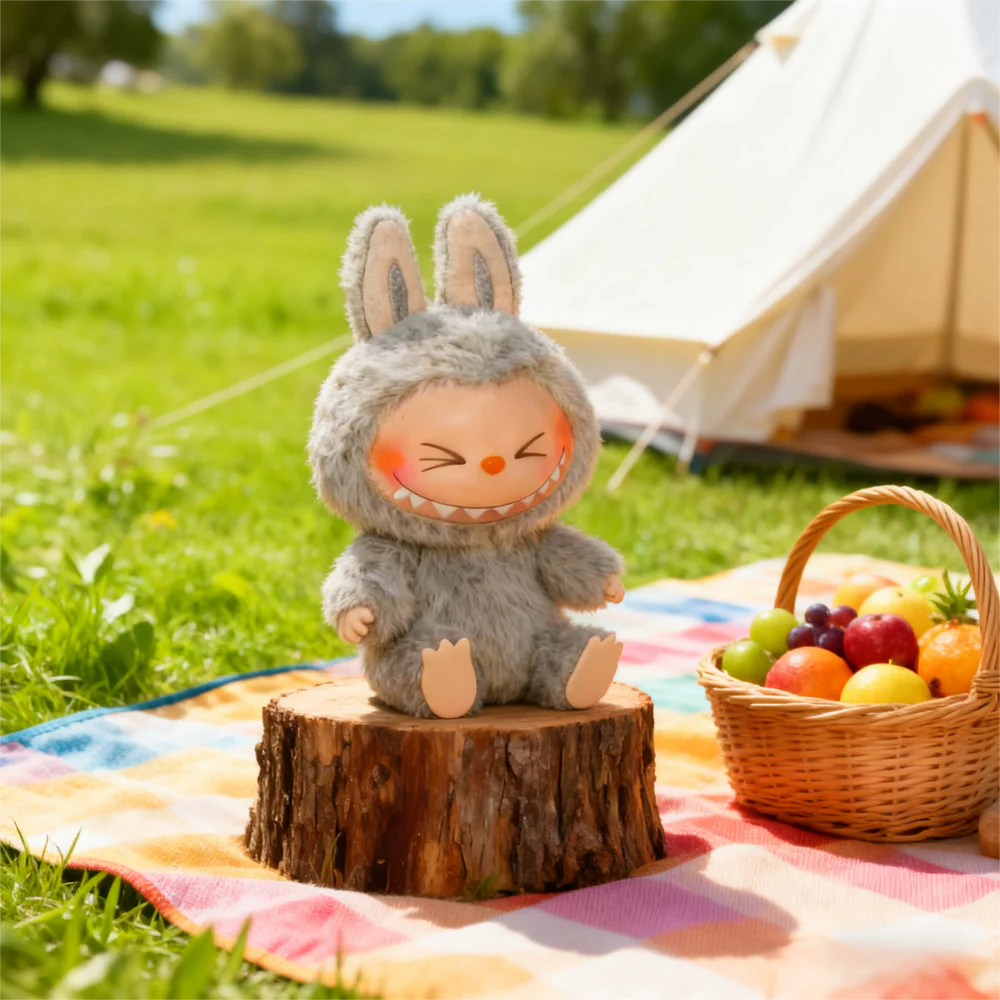 【THE MONSTERS】Sitting Cuties! Vinyl Plush Blind Box | Trendy Toy Decoration · Sitting Figurine Collection · Surprise Unboxing—HEHE