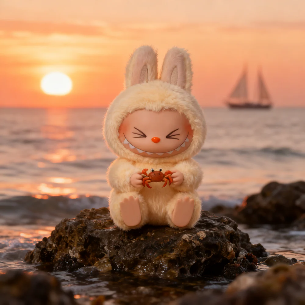 【THE MONSTERS】Sitting Cuties! Vinyl Plush Blind Box | Trendy Toy Decoration · Sitting Figurine Collection · Surprise Unboxing—SISI