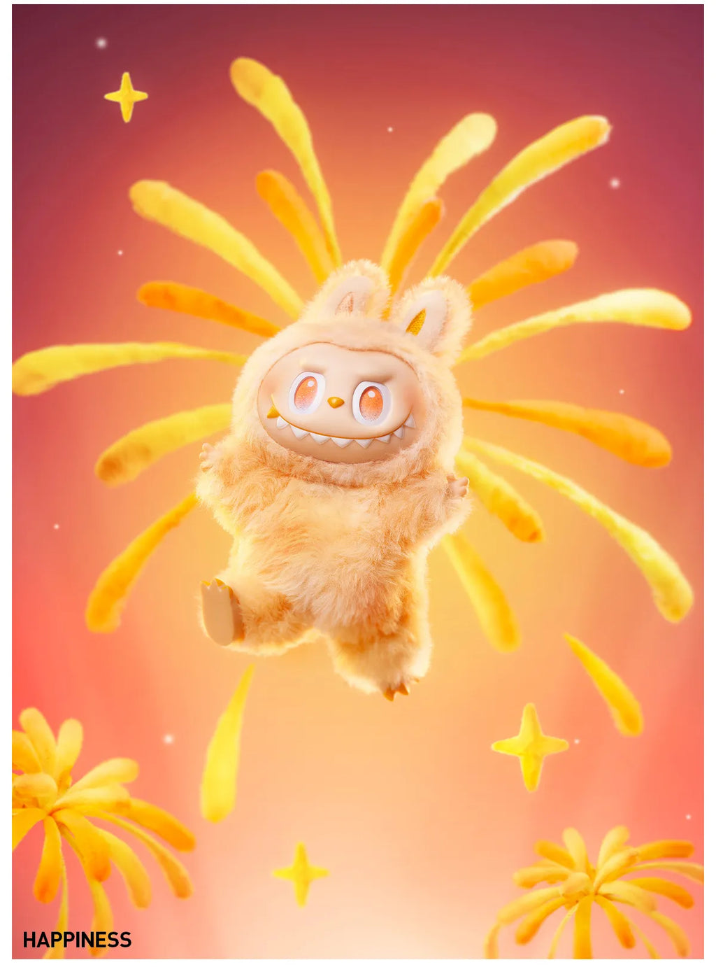 POP MART The Monsters Big into Energy series vinyl plush pendant blind box, blind box doll, random design action figure collection toy home decoration